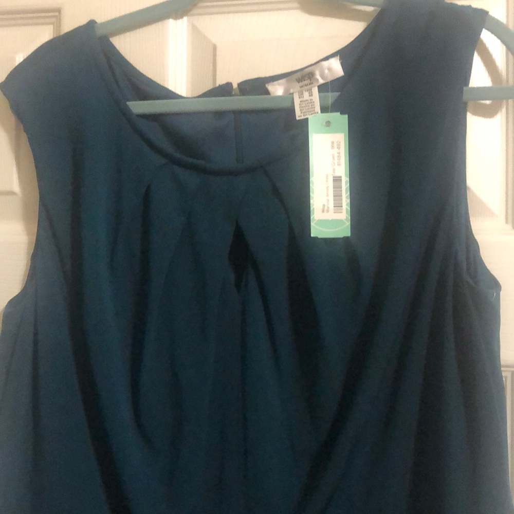 Stitch Fix Wisp Woman Marissa Teal Jersey Dress